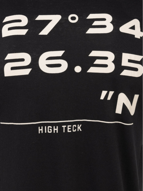 T-shirt imprimé devant et dos homme