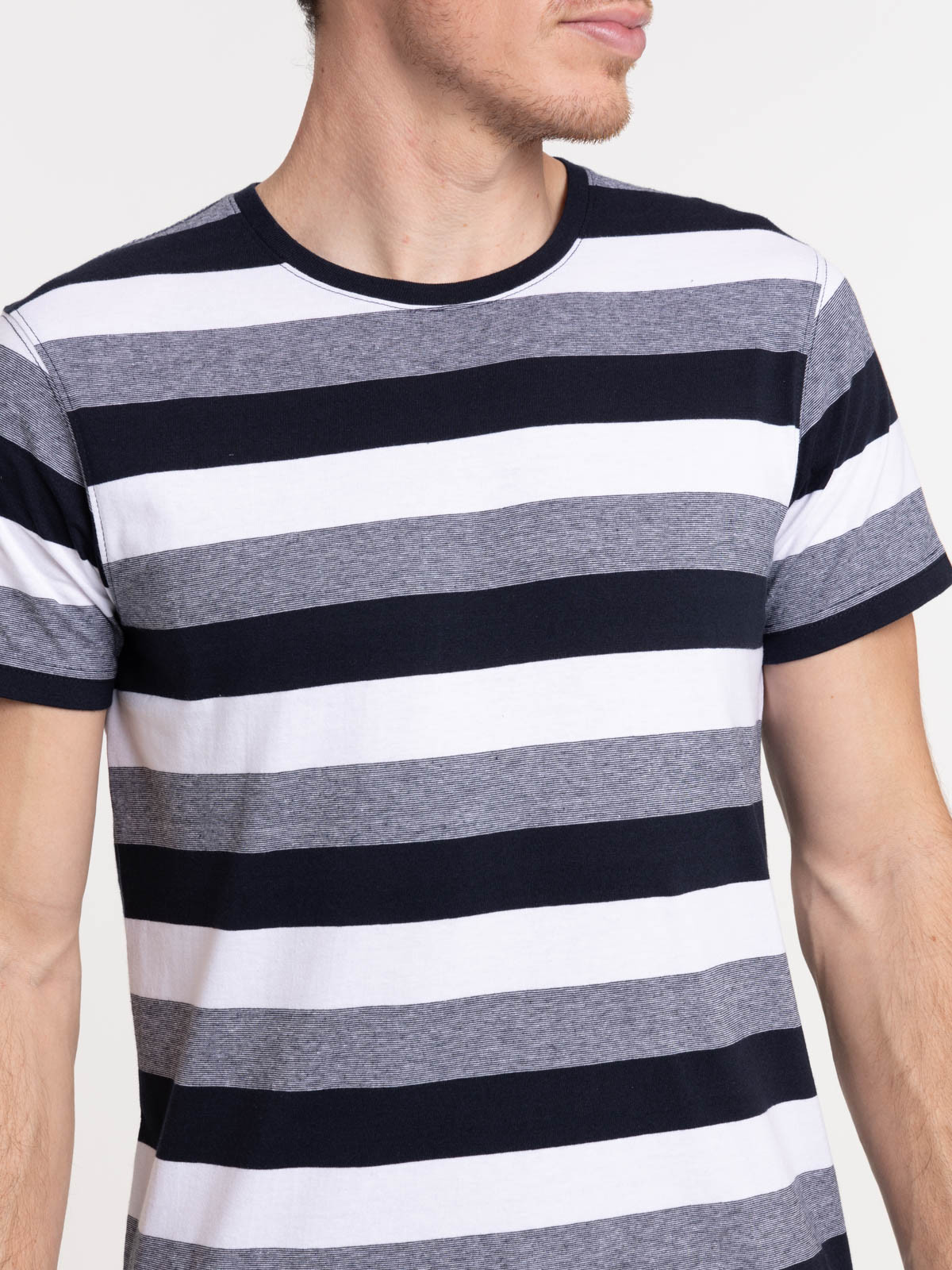 T-shirt rayé poche poitrine homme T-shirt rayé poche poitrine homme