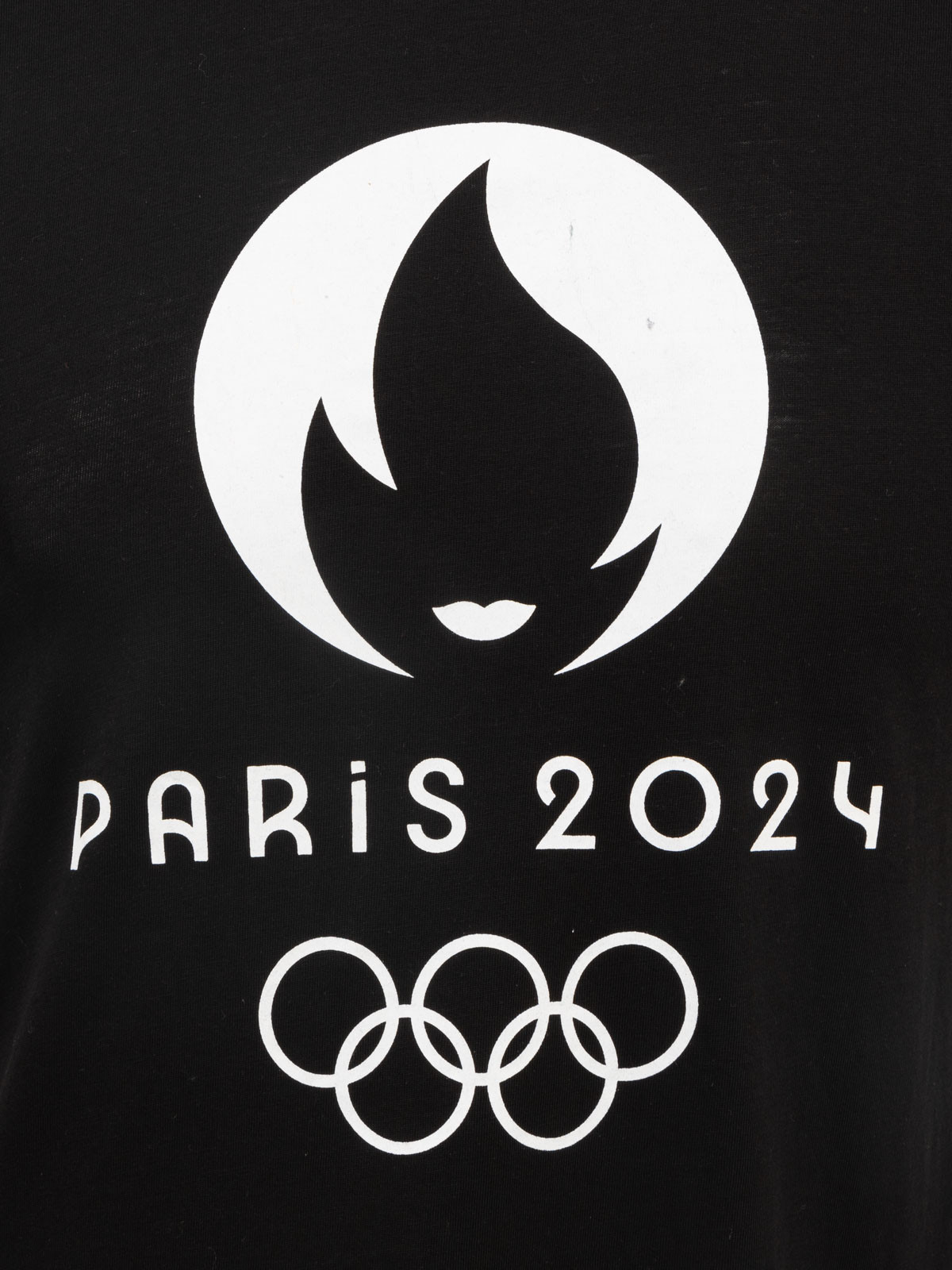 T-shirt homme JO Paris 2024 noir T-shirt homme JO Paris 2024 noir