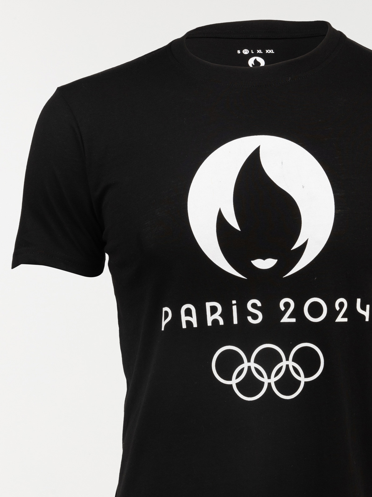 T-shirt homme JO Paris 2024 noir T-shirt homme JO Paris 2024 noir