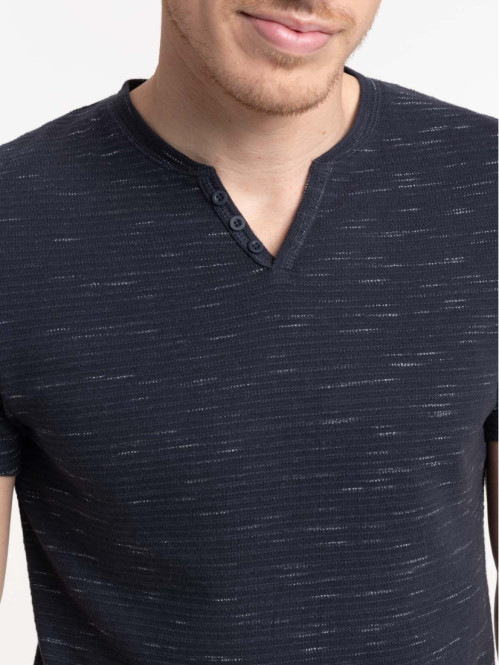 T-shirt homme rayé marine navy T-shirt homme rayé marine navy