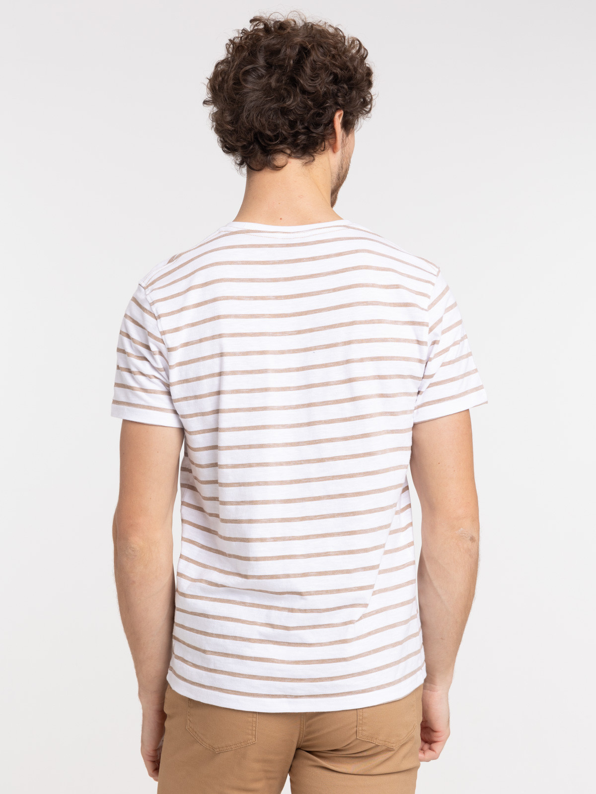 T-shirt rayé homme