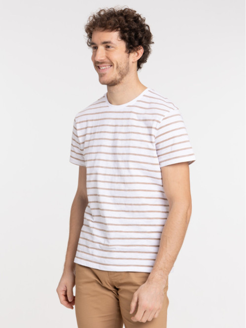 T-shirt rayé homme