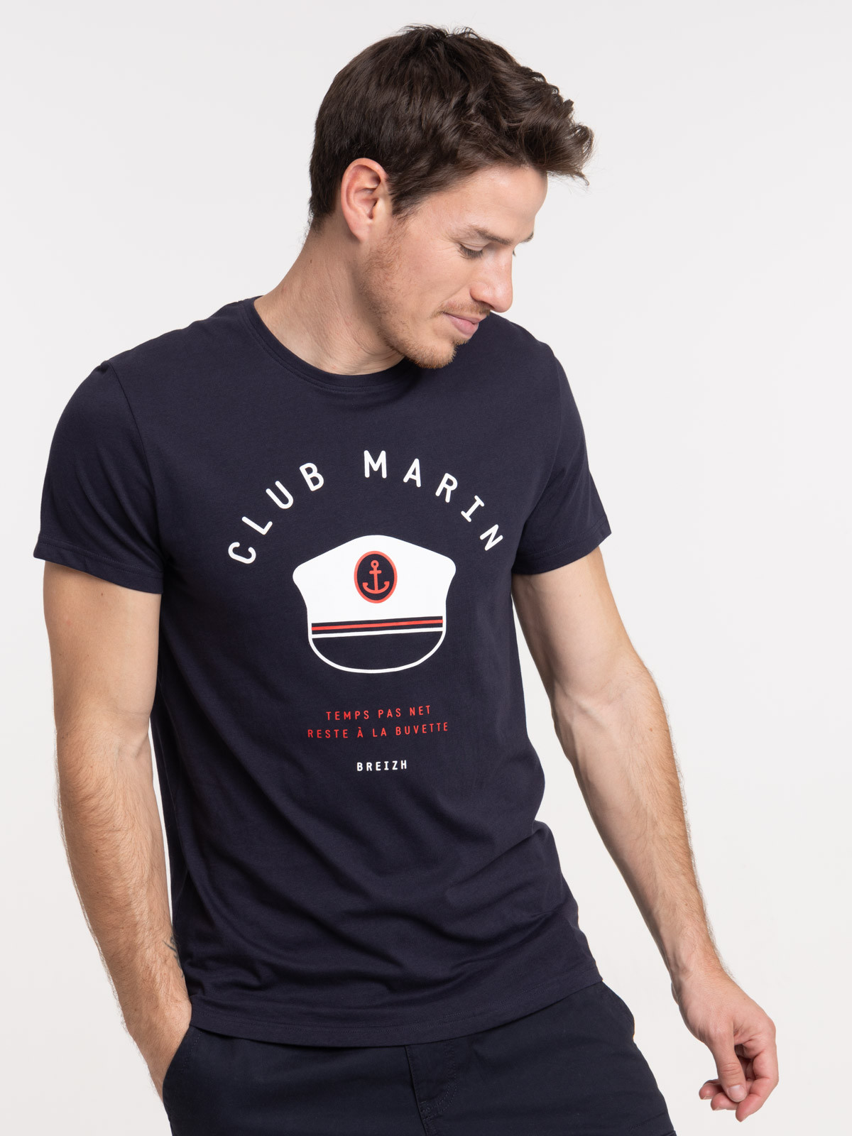 T-shirt club marin homme