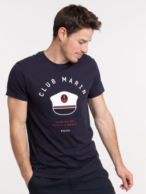 T-shirt club marin homme