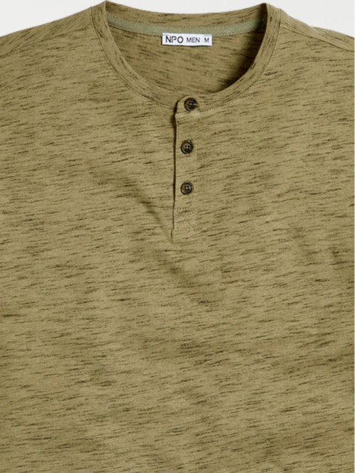 Tee-shirt tilleul col rond homme Tee-shirt tilleul col rond homme