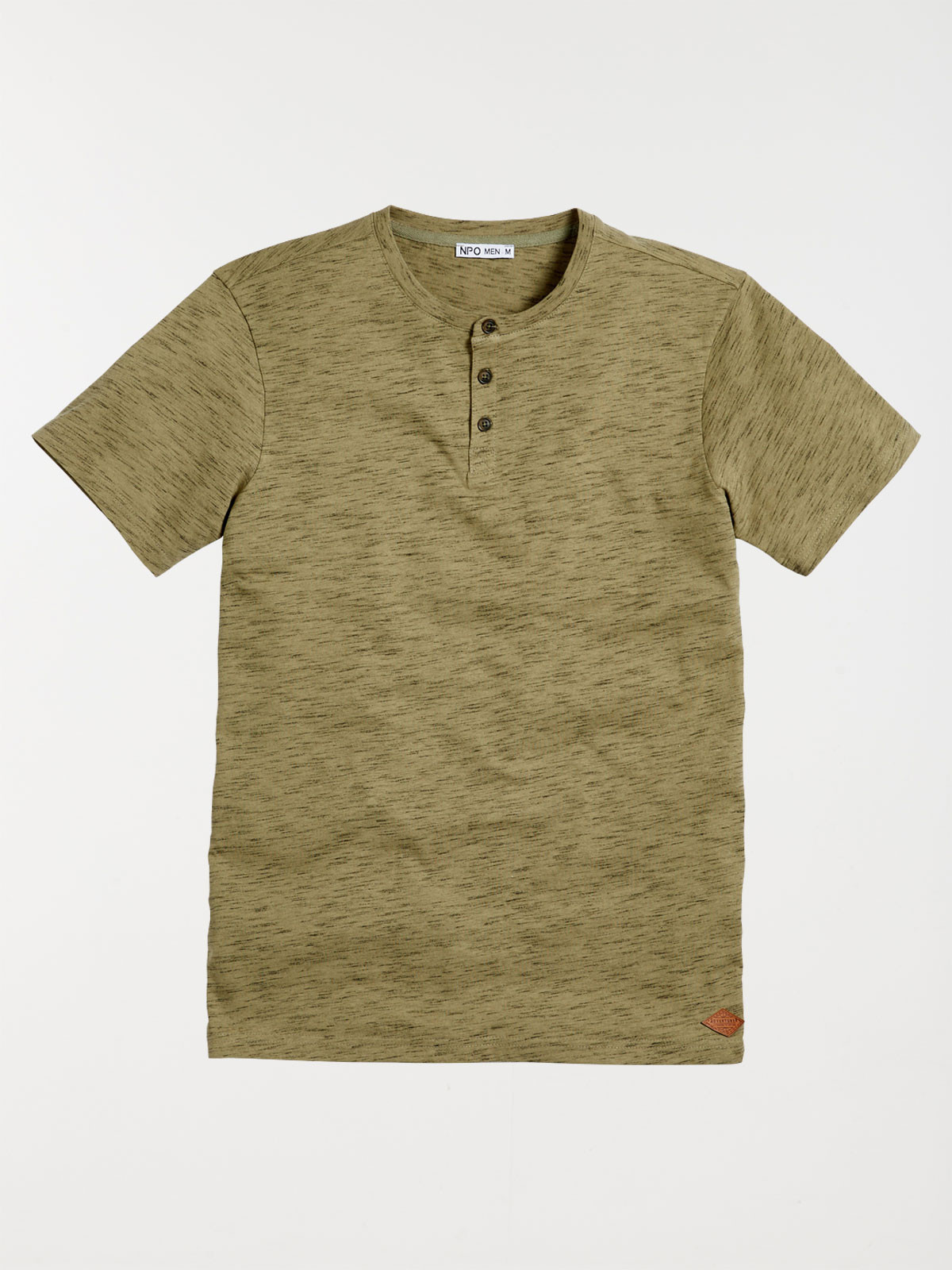 Tee-shirt tilleul col rond homme