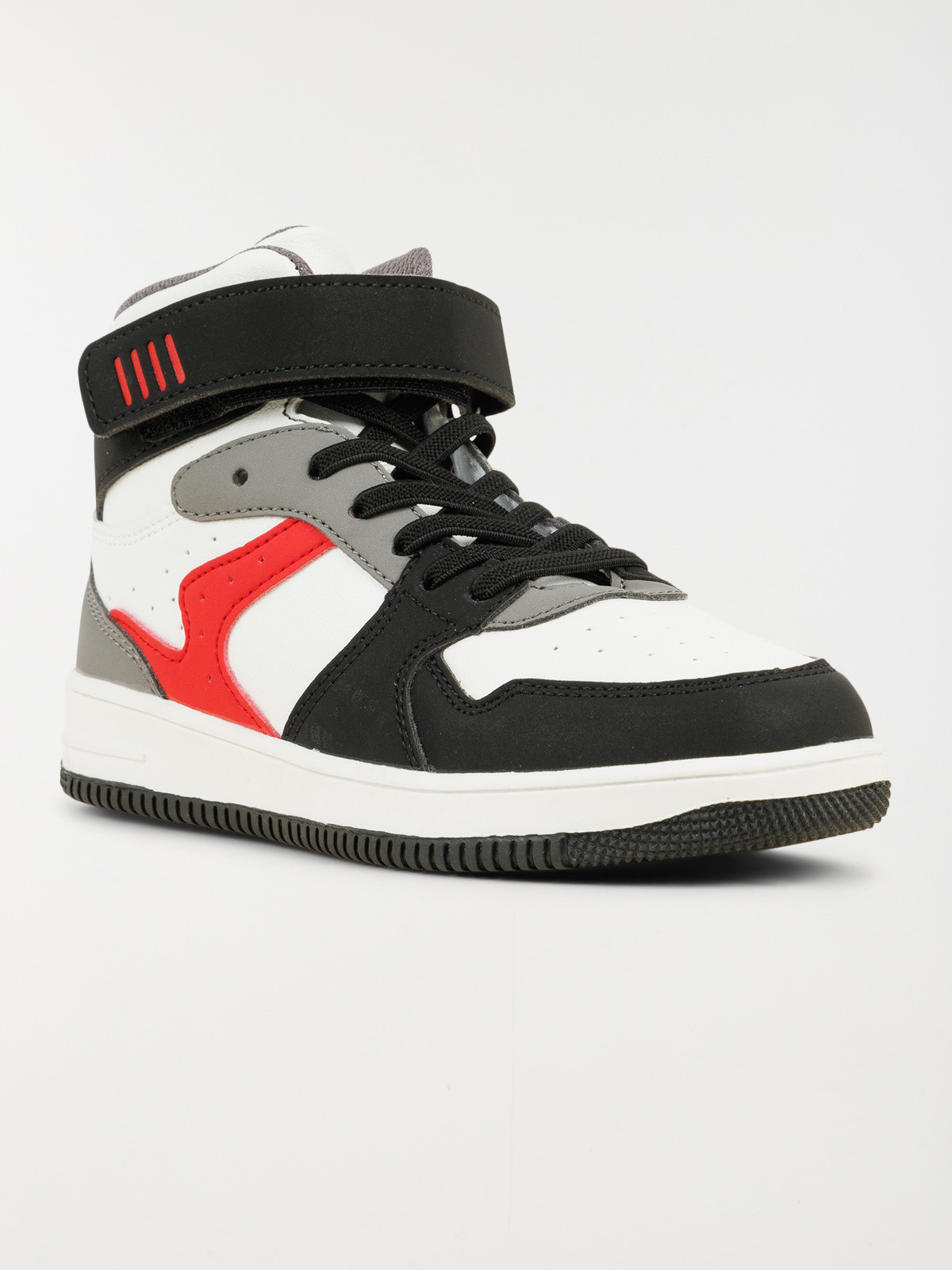 Baskets montantes garçon blanc (31-35) Baskets montantes garçon blanc (31-35)