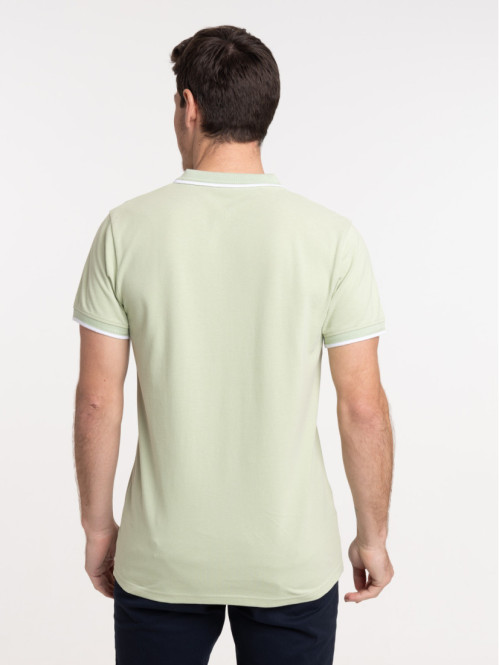 Polo homme smoothie green