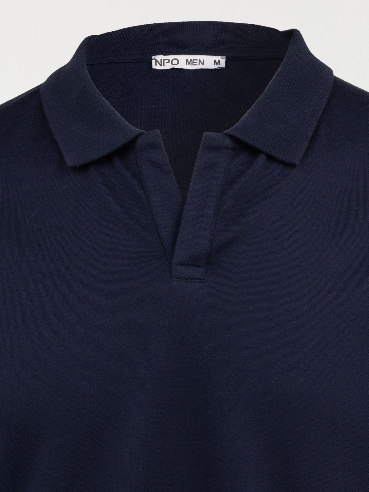 Polo marine navy homme