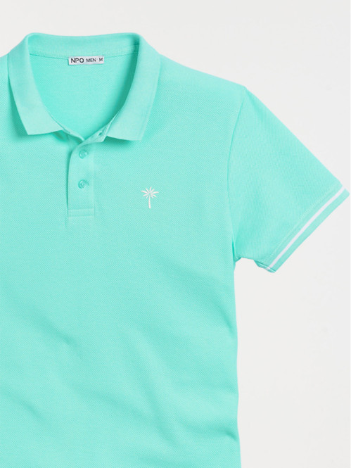 Polo miami blue homme 100% coton