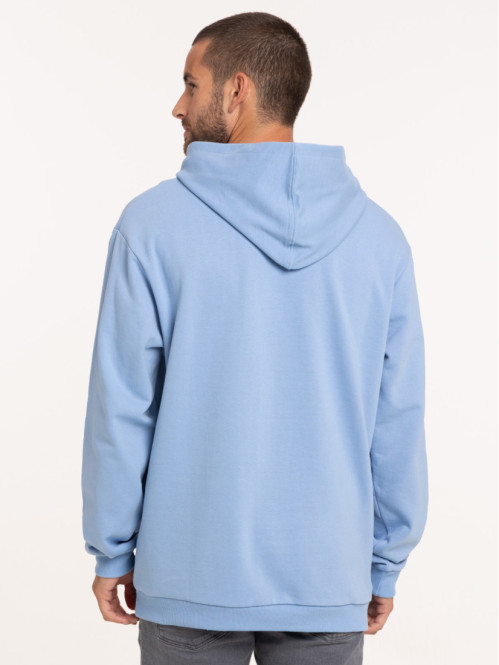 Sweat à capuche sky blue homme
