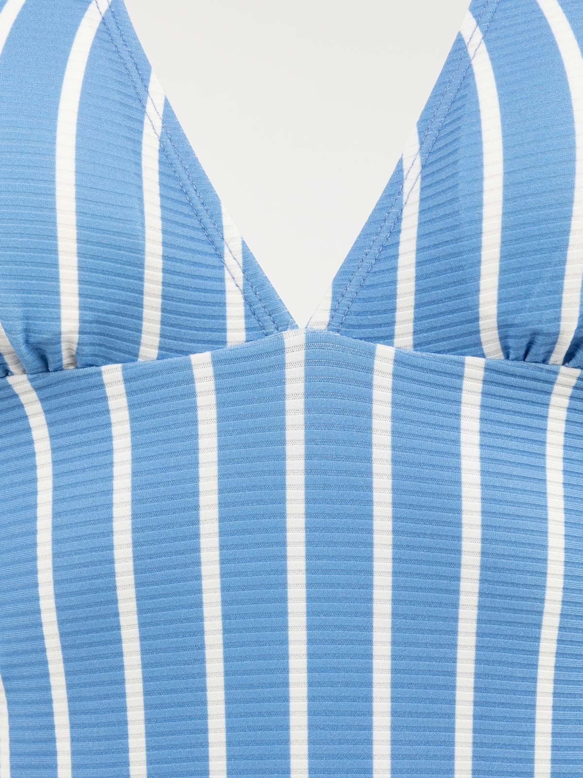 Maillot de bain rayé femme 1 pièce