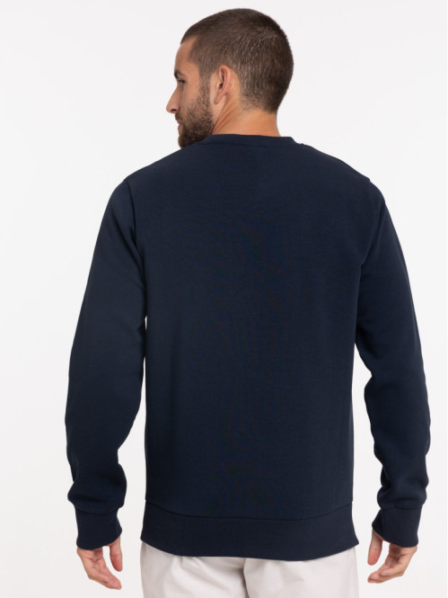 Sweat imprimé col rond homme