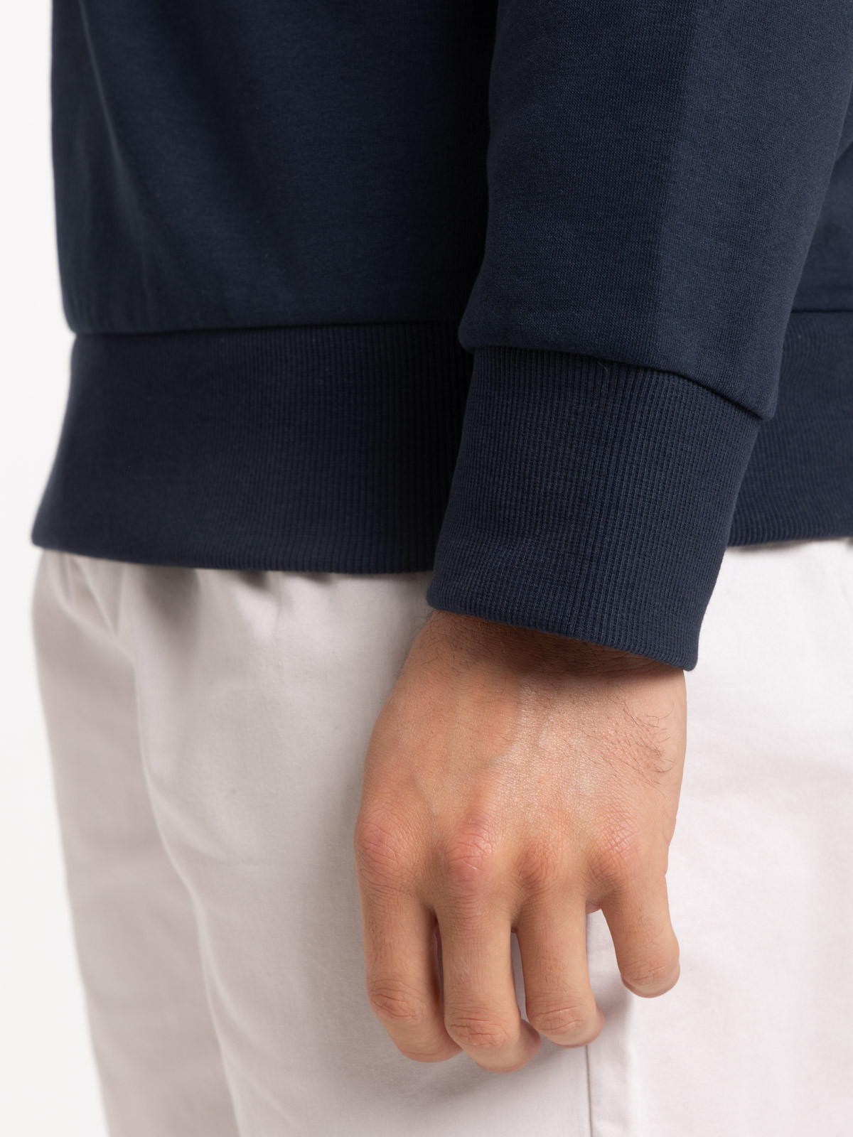 Sweat imprimé col rond homme