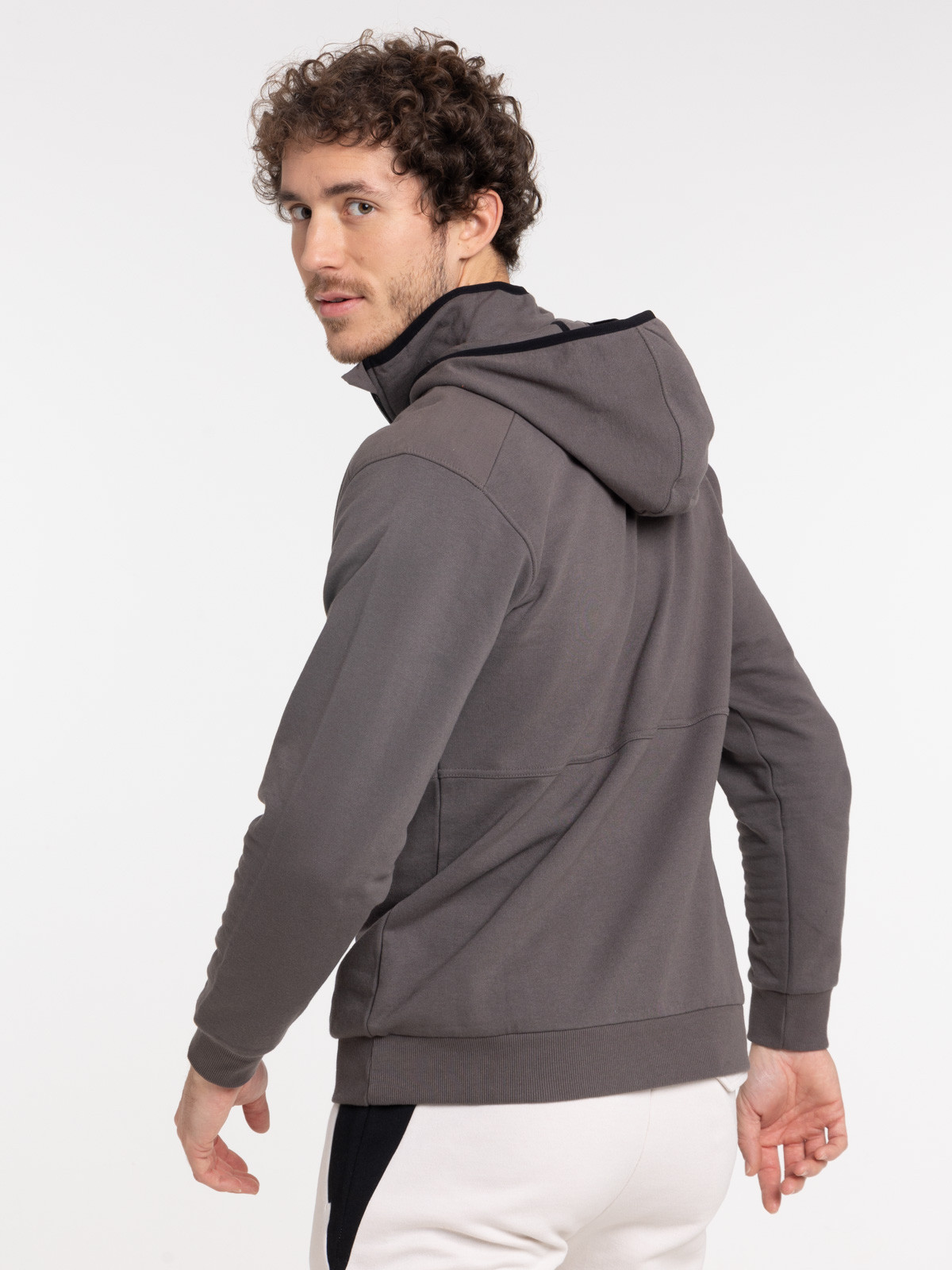 Sweat à capuche gunmetal homme Sweat à capuche gunmetal homme