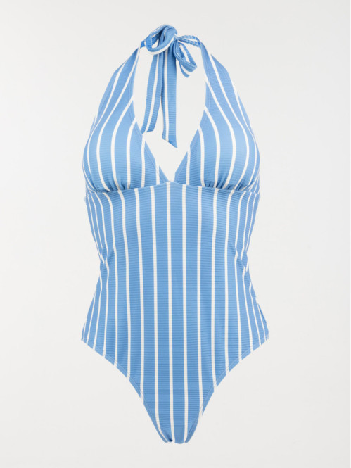 Maillot de bain rayé femme new arrivals