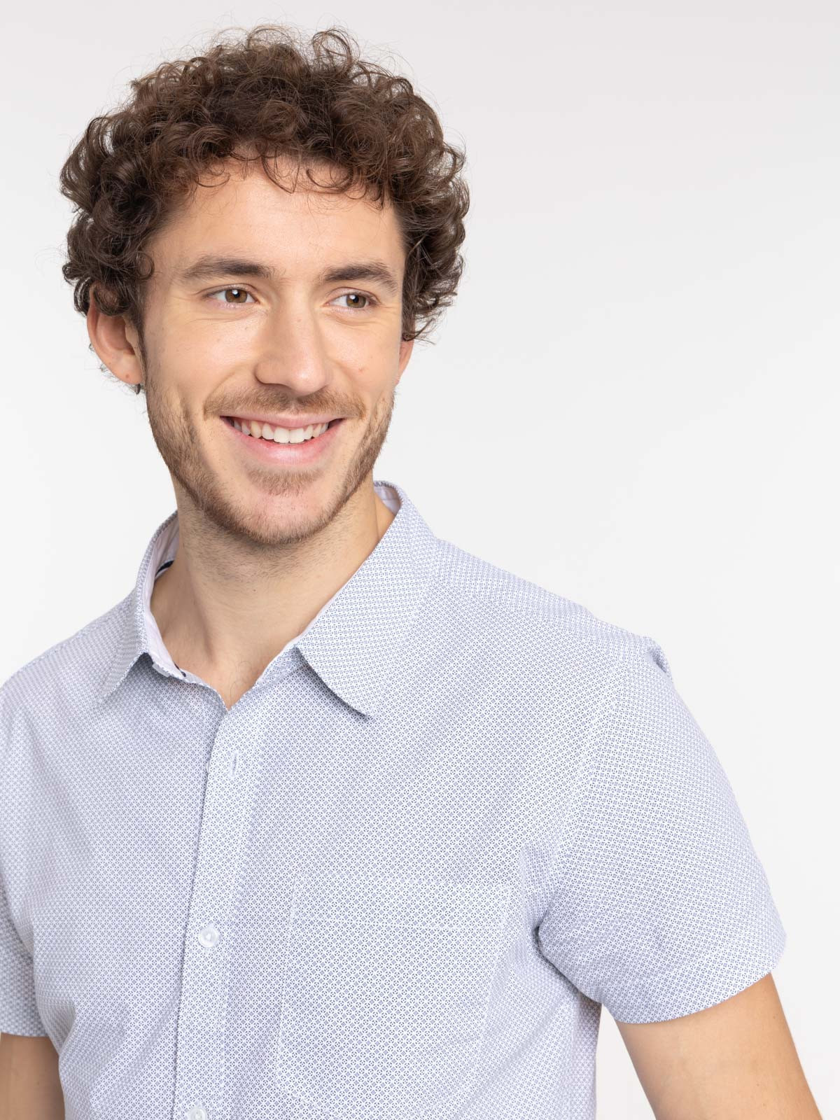 Chemisette imprimée homme