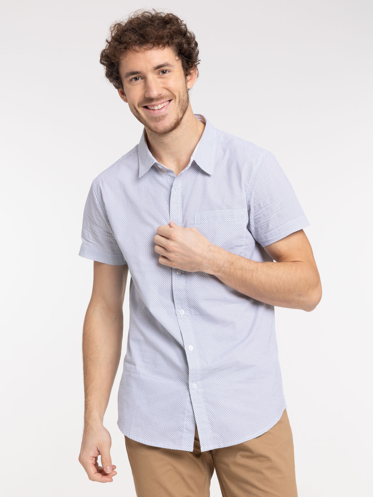 Chemisette imprimée homme