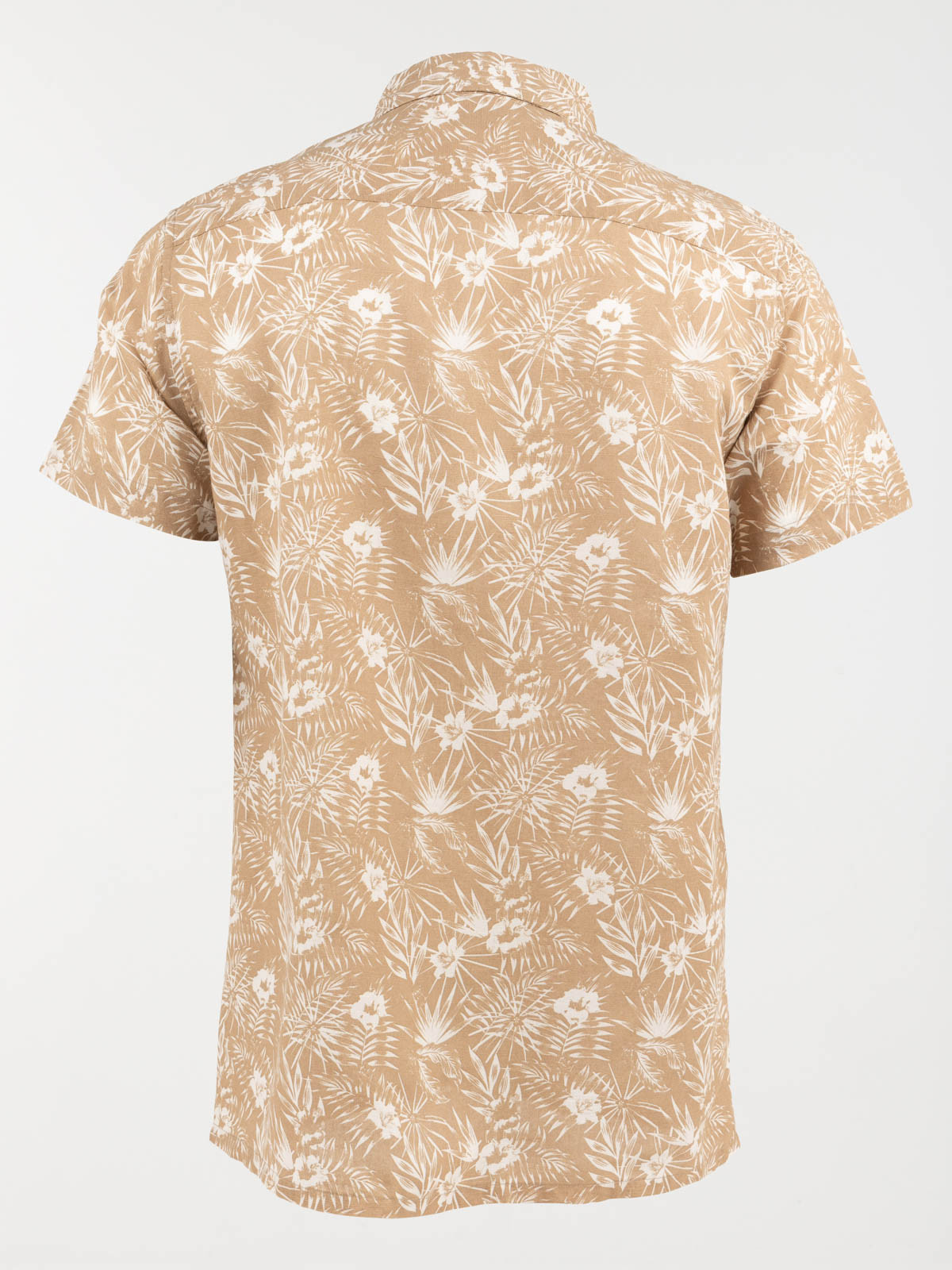 Chemisette imprimée palmier homme Chemisette imprimée palmier homme