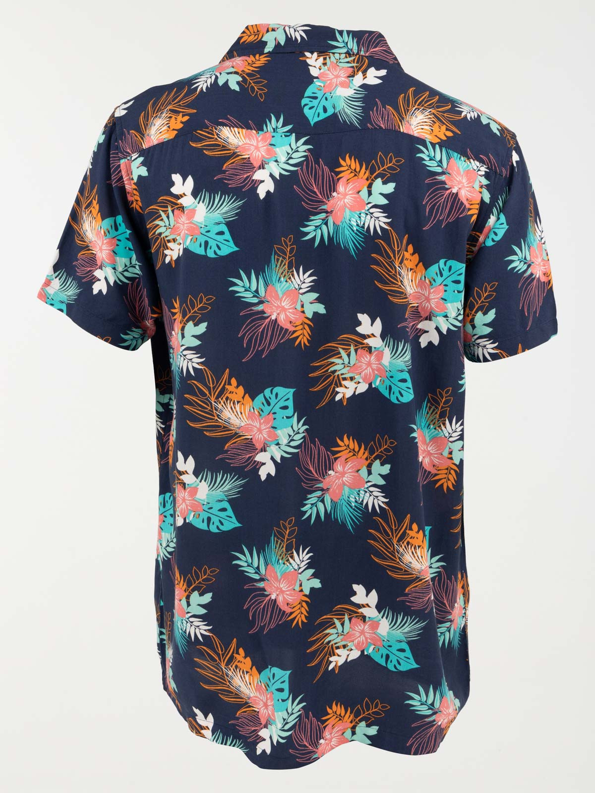 Chemisette fleurs tropicales homme
