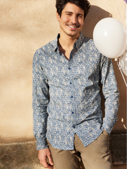 Chemise imprimée homme