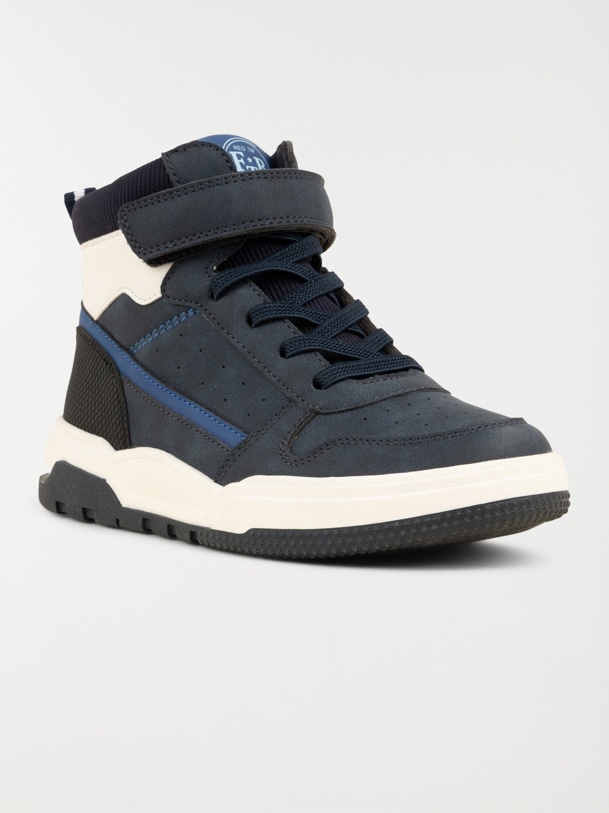 Baskets montantes navy garçon (31-37) Baskets montantes navy garçon (31-37)