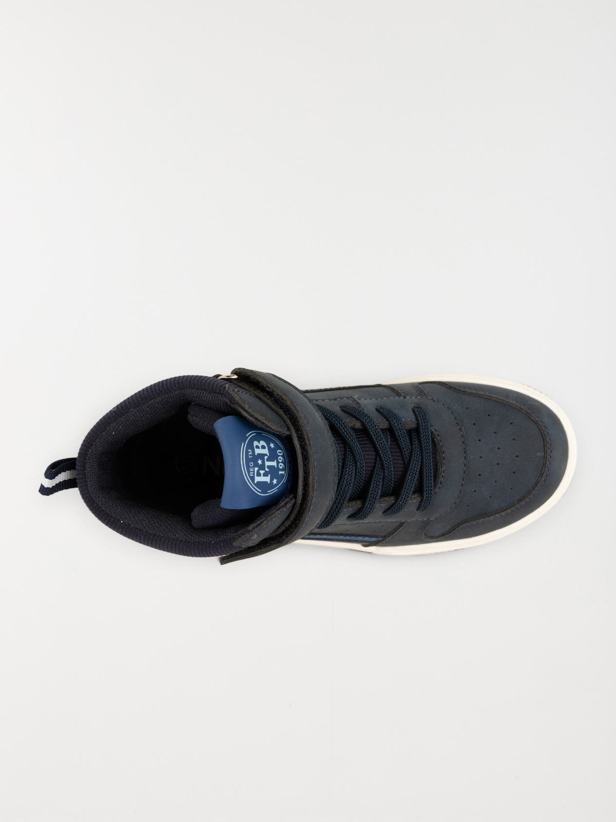 Baskets montantes navy garçon (31-37) Baskets montantes navy garçon (31-37)