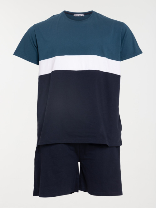 Pyjashort grande taille homme