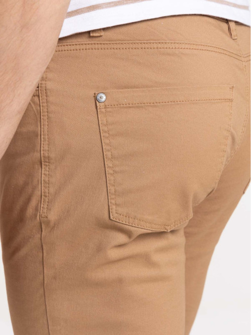 Pantalon fauve homme