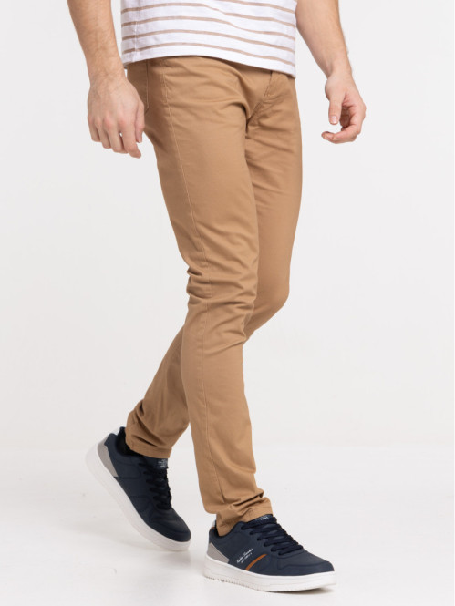 Pantalon fauve homme