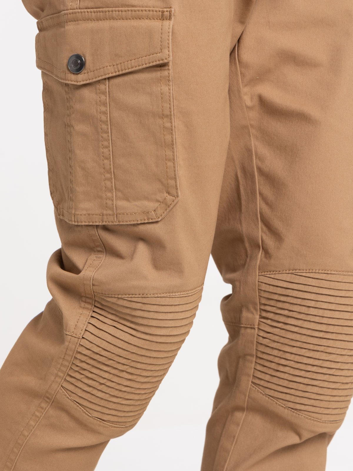 Pantalon cargo fauve homme