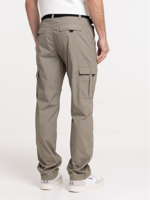 Pantalon cargo tilleul homme