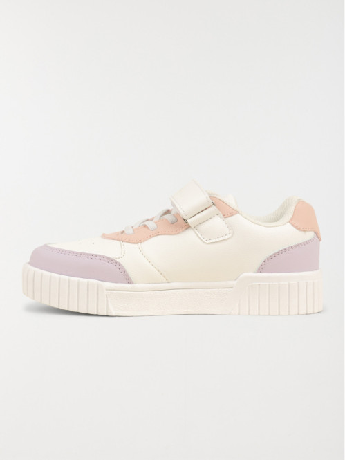 Baskets blanches fille (31-37)