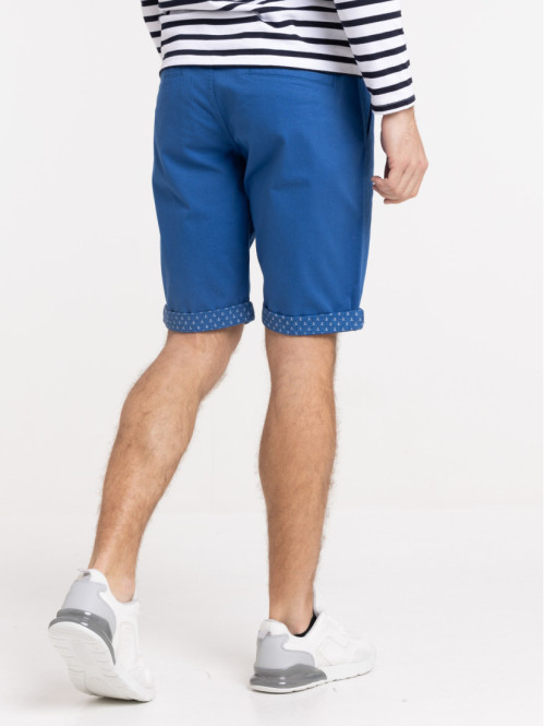 Bermuda bleu franc homme