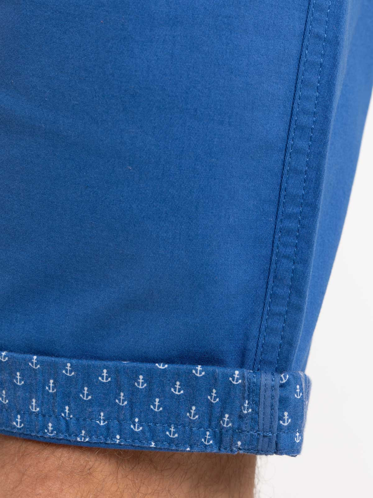 Bermuda bleu franc homme