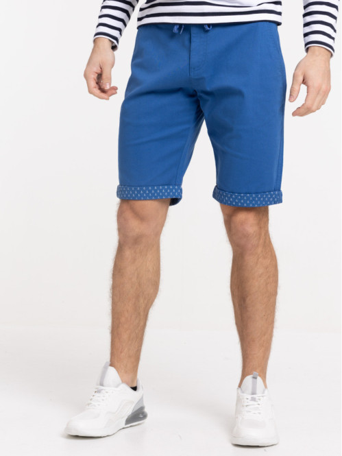 Bermuda bleu franc homme