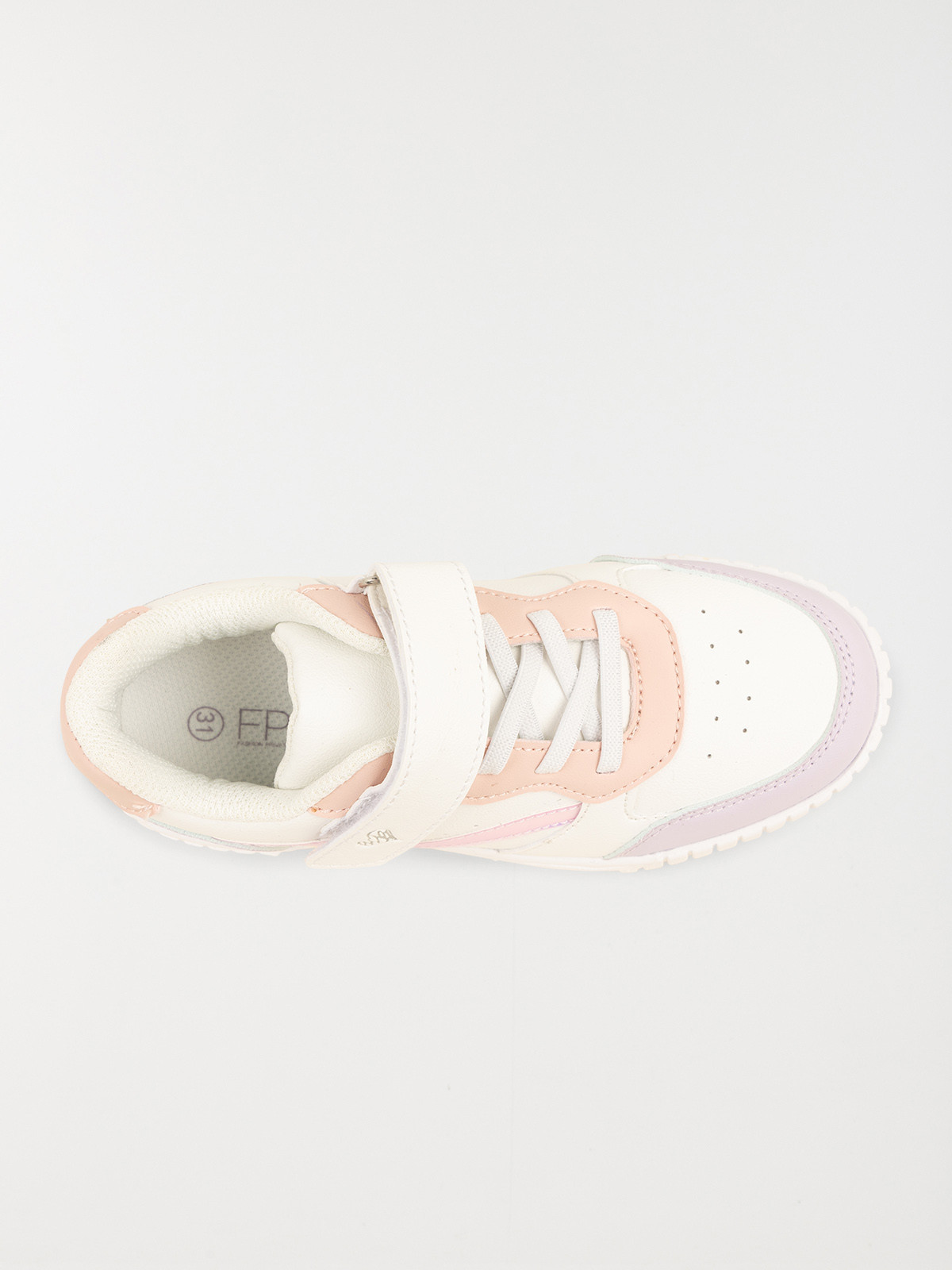 Baskets blanches fille (31-37)