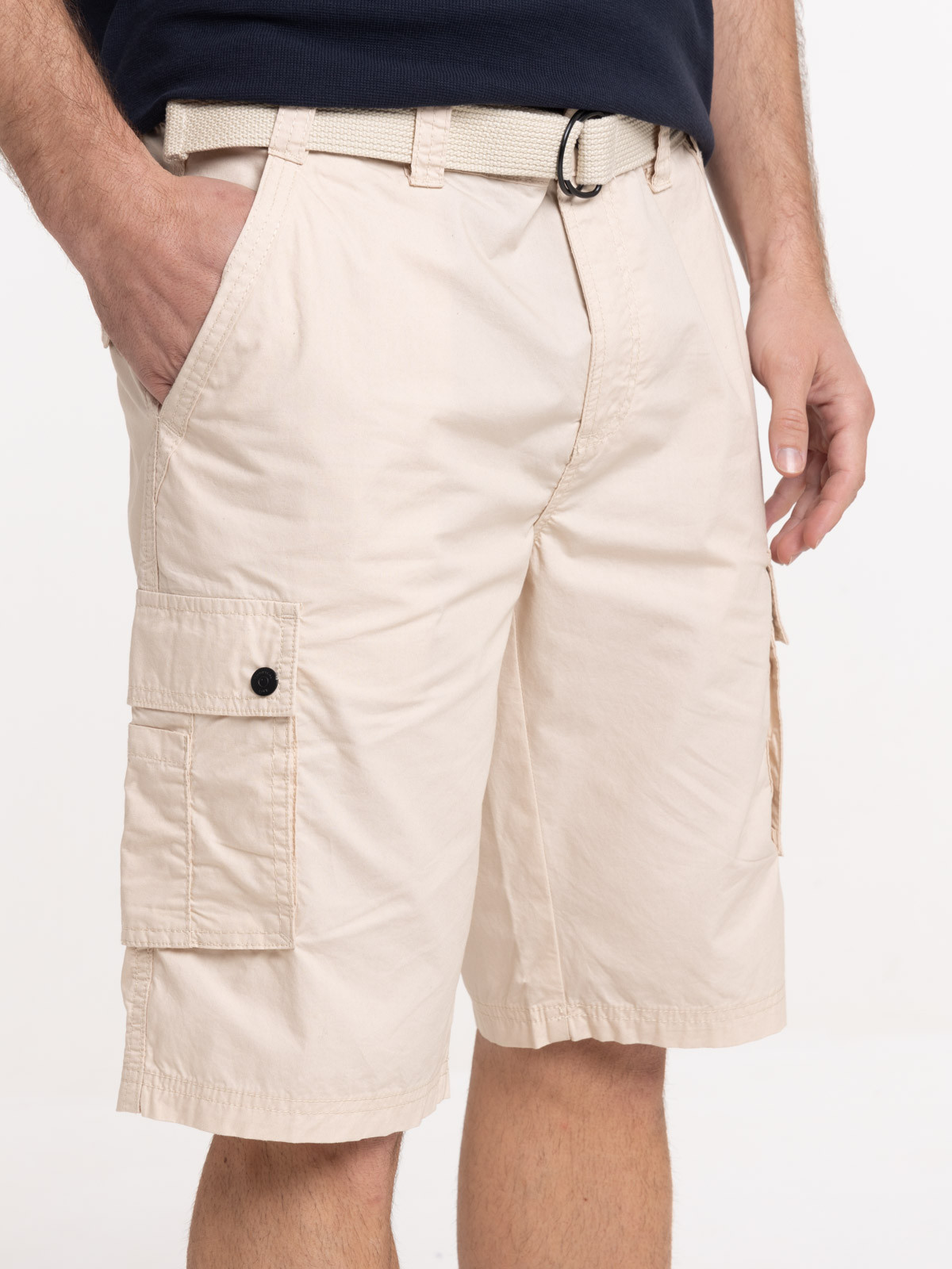 Bermuda cargo avec ceinture homme Bermuda cargo avec ceinture homme
