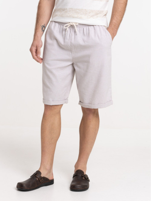 Bermuda beige grisé homme Bermuda beige grisé homme