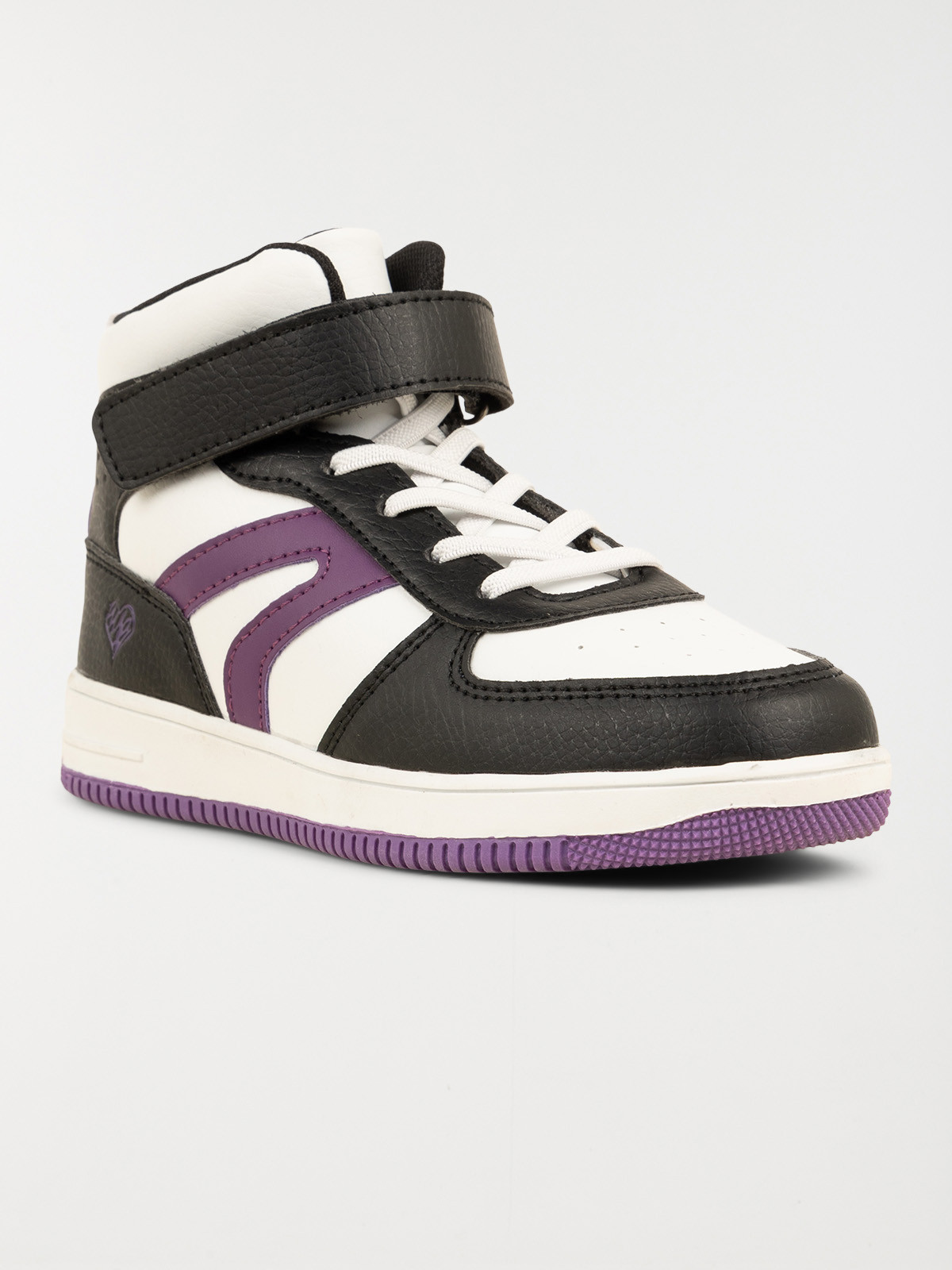 Baskets montantes fille noire (31-37) Baskets montantes fille noire (31-37)