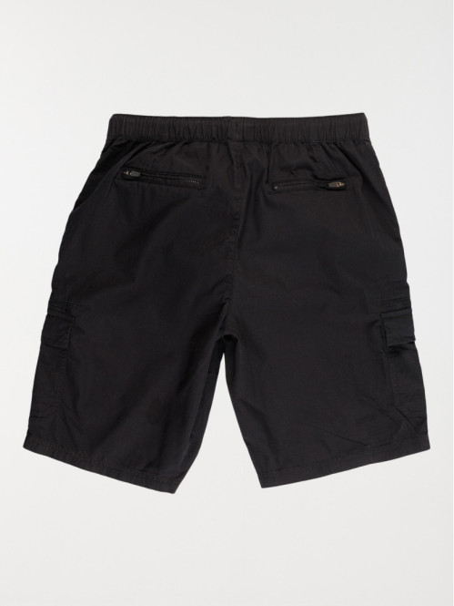 Bermuda cargo noir homme