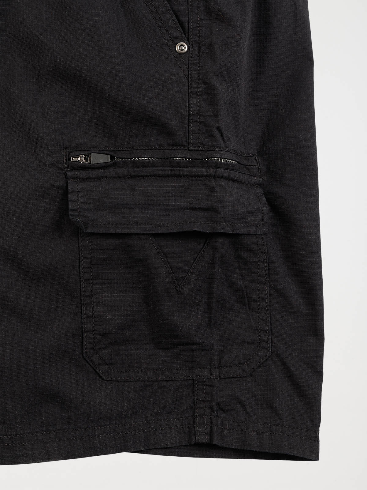 Bermuda cargo noir homme