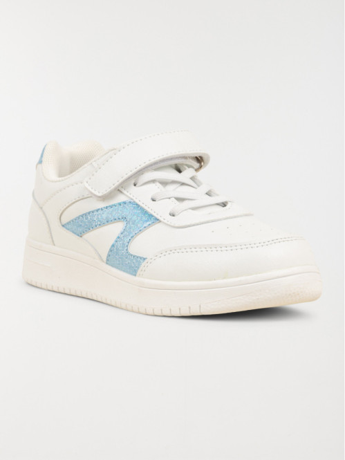 Baskets blanches fille (31-35) Baskets blanches fille (31-35)