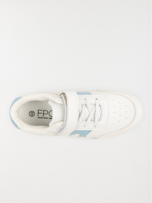 Baskets blanches fille (31-35) Baskets blanches fille (31-35)