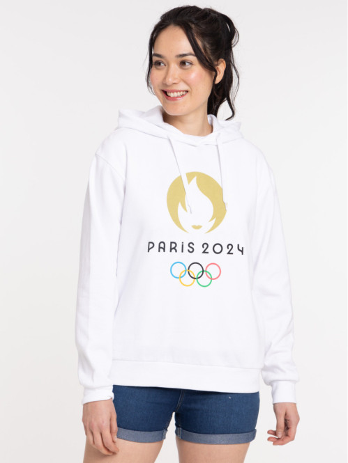 Sweat capuche femme JO Paris 2024