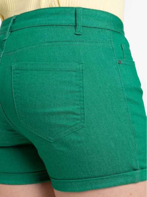 Short basique vert bosphore...