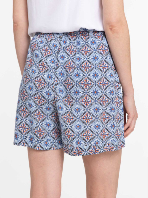 Short femme imprimé graphique Short femme imprimé graphique