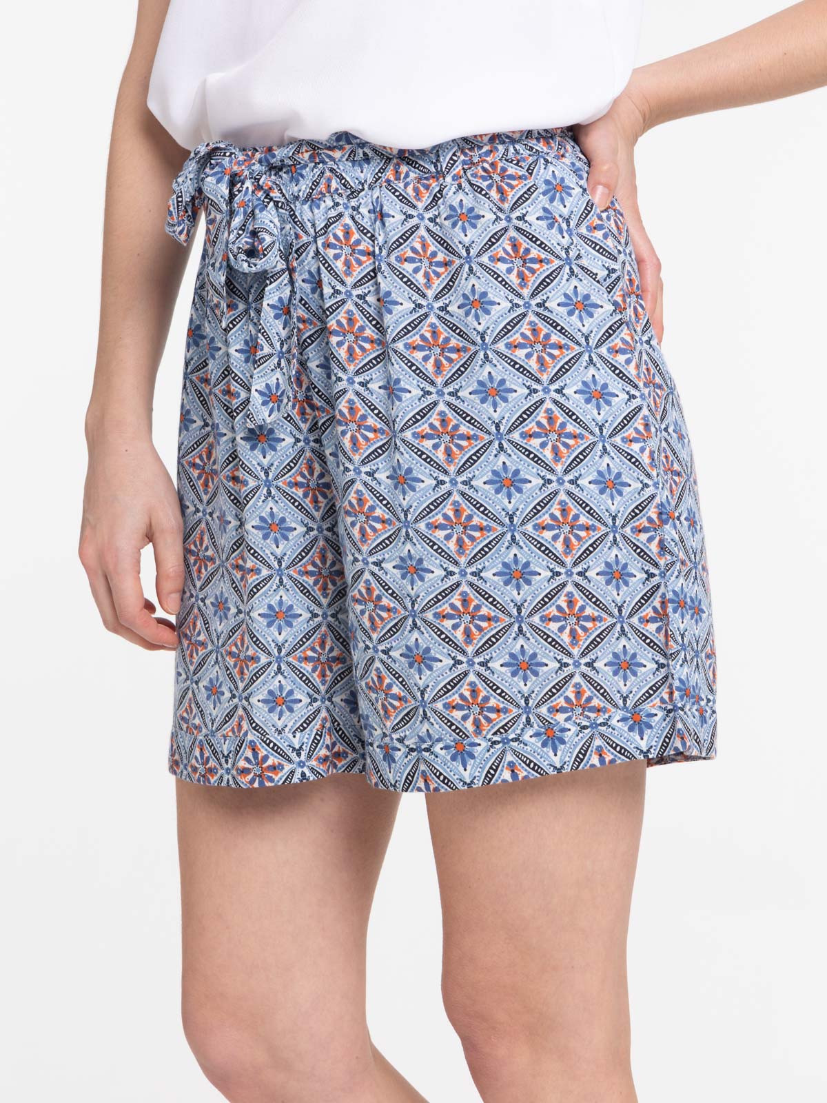 Short femme imprimé graphique Short femme imprimé graphique