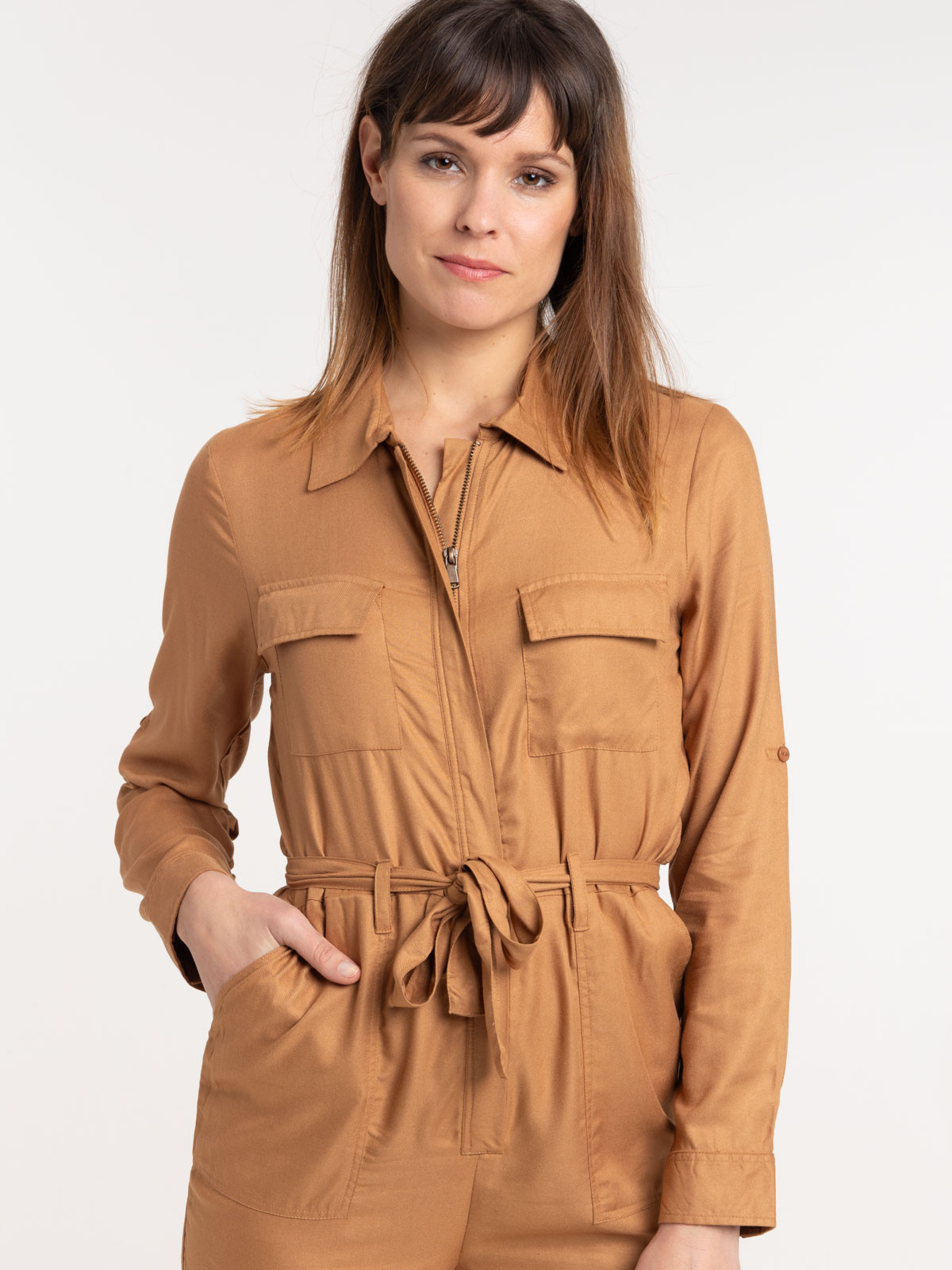 Combipantalon tabac femme Combipantalon tabac femme